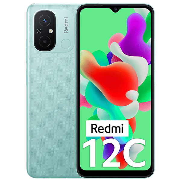 Buy Redmi 12C (4GB RAM, 64GB, Mint Green) Online - Croma